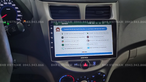 Trải nghiệm âm thanh DSP 8 kênh trên màn hình Zestech Z500 Hyundai Accent 2011 - 2016